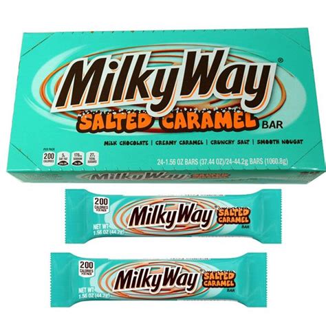 milky way salted caramel candy bars
