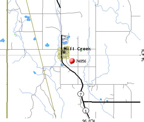 Mill Creek Zip Code Map United States Map