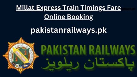 Millat Express Timing From Karachi