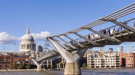 millennium bridge london designed by