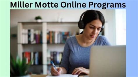 miller-motte online programs