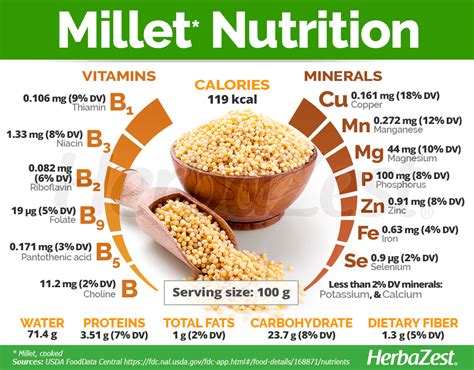 Millet Has Protein