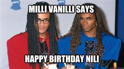 milli vanilli birthday meme