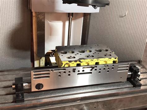 Milling Machine Cylinder Head Fixture
