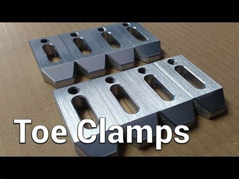 Milling Machine Toe Clamps