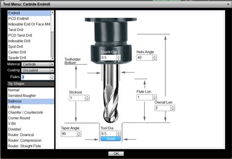 Milling Tool Calculator