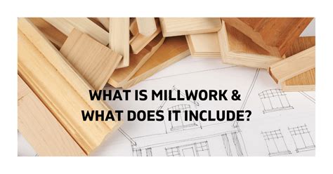 Millwork Sales Meaning