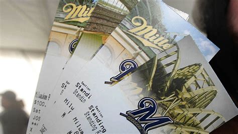 milwaukee brewers single game tickets