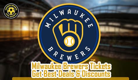 milwaukee brewers ticket deals