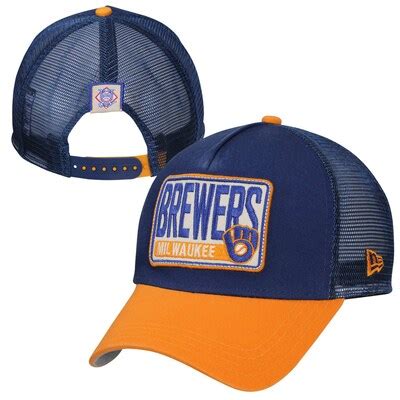 milwaukee brewers trucker hat