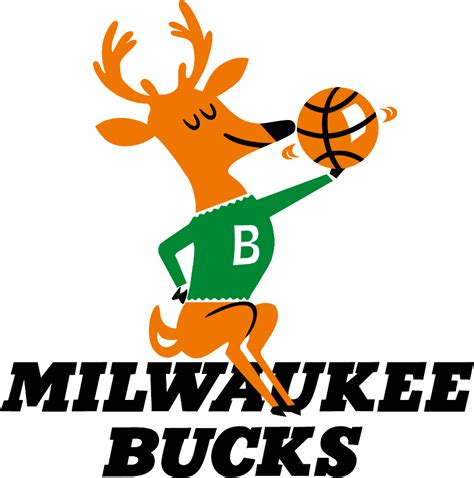 milwaukee bucks old logos