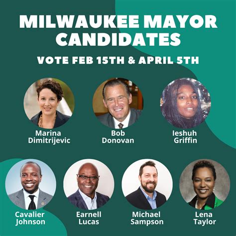 milwaukee mayoral candidates 2022