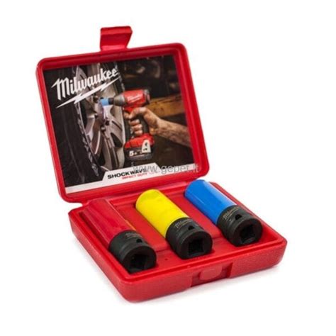 Milwaukee Shockwave Automotive Impact Socket Set