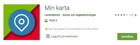 Min karta Lantmäteriet