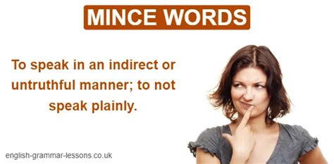 5 Ways to Not Mince Words