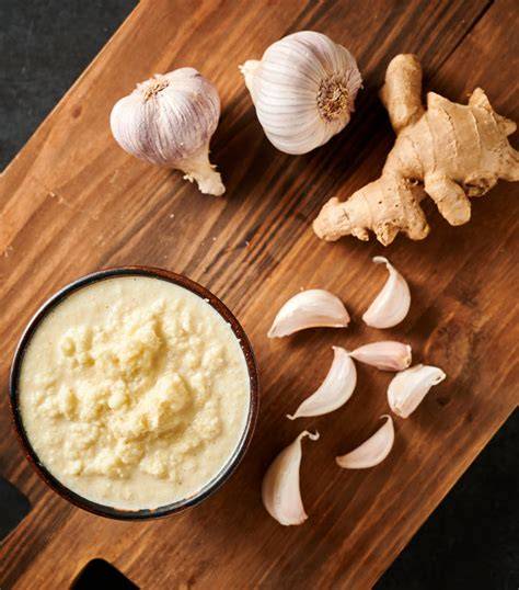 minced garlic and ginger