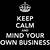 mind your own business wallpaper