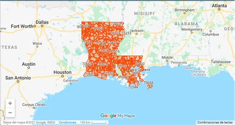 Minden La Zip Code Map