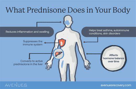 mindful that using prednisone may cause various issues , so