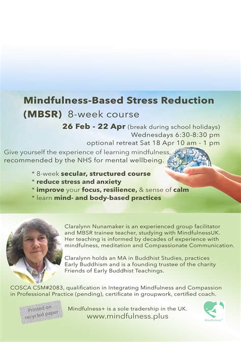 Mindfulness-Based Stress Reduction Class