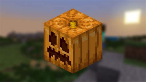 mine craft pumpkin