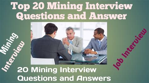 mine interview questions