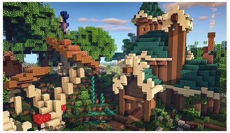 Fairy World Minecraft in 2021 Minecraft fairy, Minecraft anime, Wall