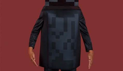 DIY Create your own Minecraft Enderman Costume Minecraft halloween