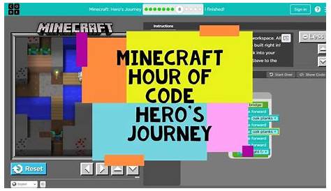 Minecraft Heros Journey Hour Of Code Answers Org Hero's Walkthrough