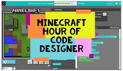 Minecraft Hour Of Code Level 12 Answers Puzzle YouTube