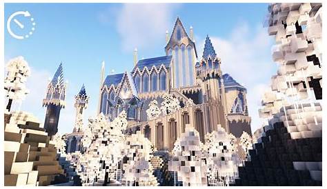 Minecraft Ice Castle