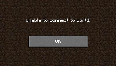 Minecraft Ios Unable To Connect To World