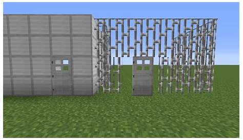 Minecraft Iron Gate