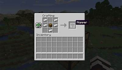 Minecraft Item Hopper