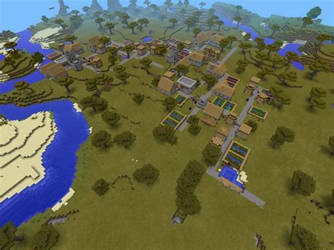 Minecraft Map Seed With Big Village