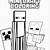 minecraft mobs coloring pages