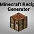 minecraft recipe generator