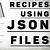 minecraft recipe json files