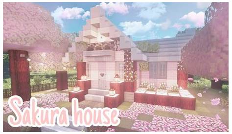 Minecraft // How to build a Sakura House // Tutorial 21 YouTube
