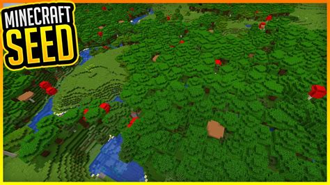 Minecraft Seed Map Dark Oak Forest