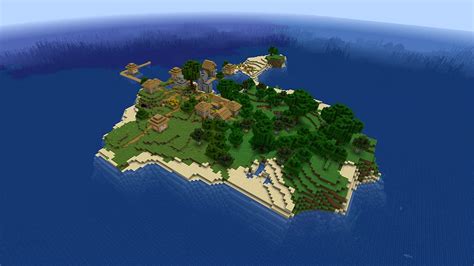 Minecraft Seed Map Island