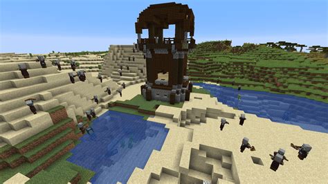 Minecraft Seed Map Pillager Outpost