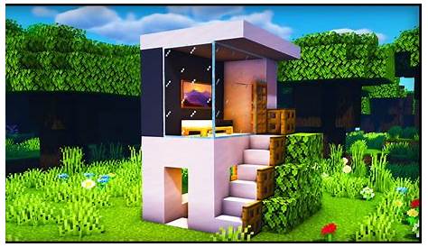 how to make the smallest house in minecraft YouTube