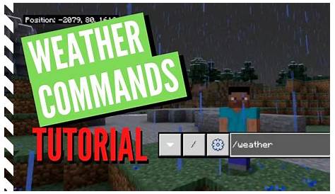 Always day and clear weather machine, minecraft tutorial YouTube