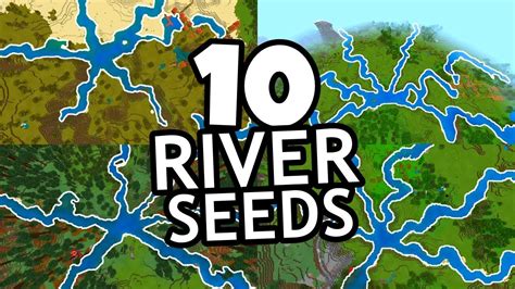 Minecraft Winding River Seed Map