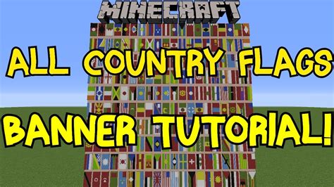 minecraft banner country flags