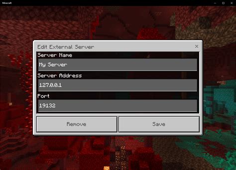 minecraft bedrock edition server hosting