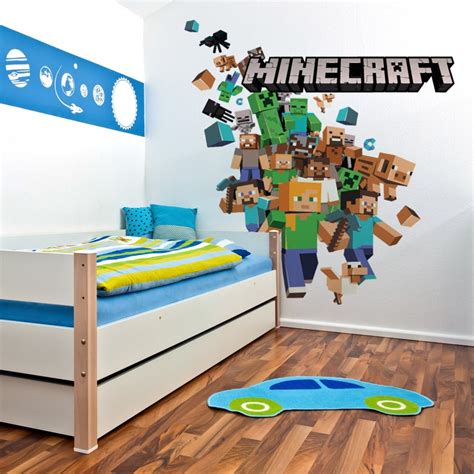 Minecraft Bedroom Wall Decals