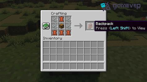 Minecraft Big Backpack Recipe