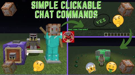 Minecraft Block Chat Command